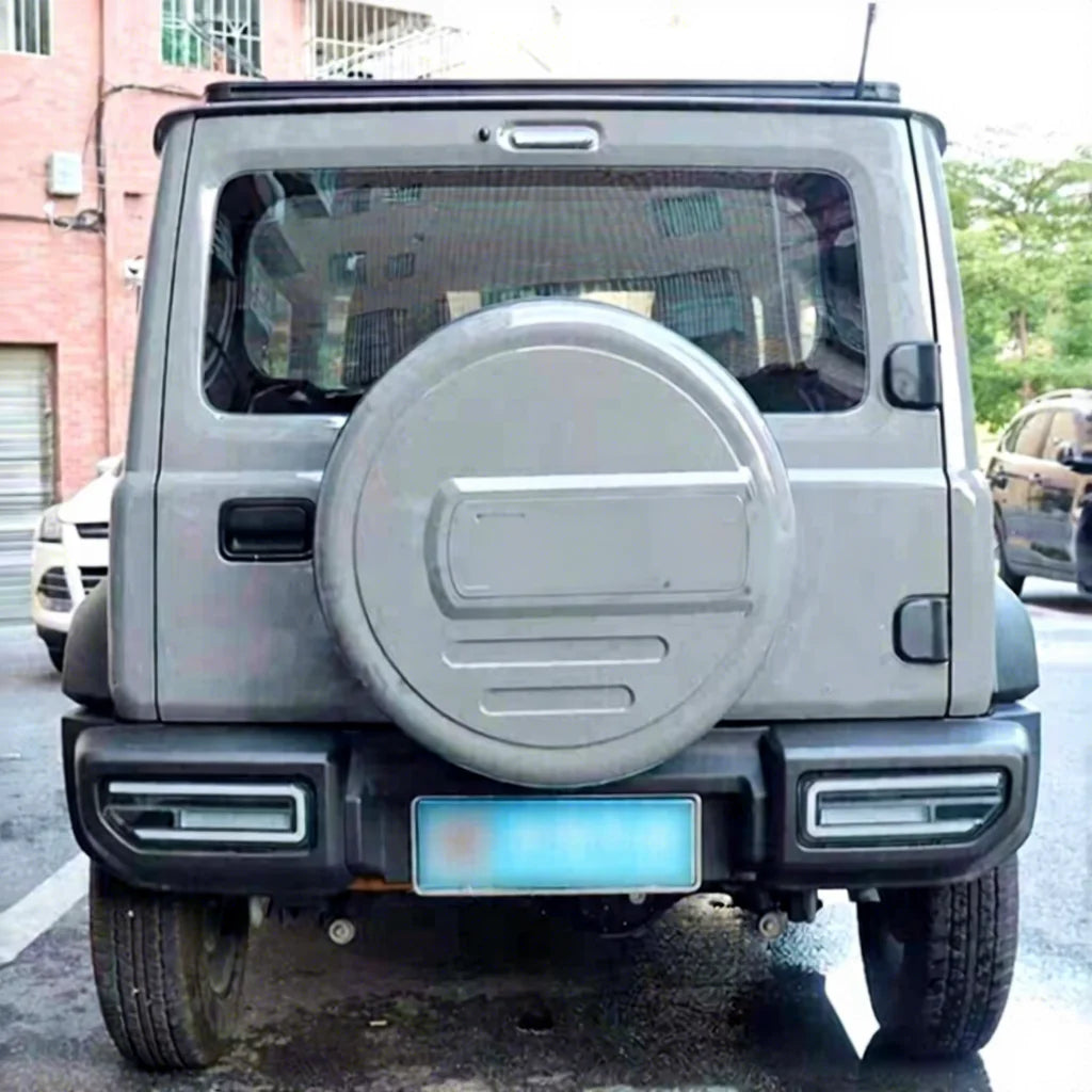 ABS Spare Tire Cover Rear Door Tire Cover for Jimny 5 Door JB64 JB74 2019-2023 Off-Road Accessories