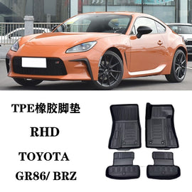 Universal 3D Waterproof Custom-Fit RHD TPE Floor Mats
