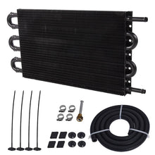 Load image into Gallery viewer, Universal 6-Row Aluminium Tube and Fin Transmission Oil Cooler - 15.5 x 7.5 x 0.75 inch