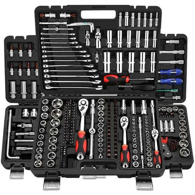 Professional Car Repair Socket Wrench Ratchet Tool Kit Hand Set