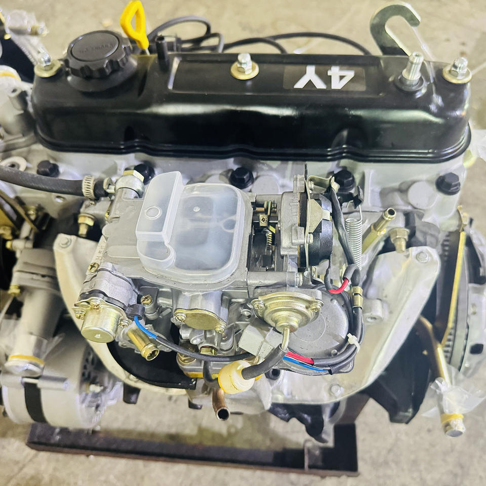 Factory Supply 4Y EFI 4Y-E Carburetor Long Block Engine Assembly for Daihatsu Delta Truck Van Crown Hiace Hilux Forklift