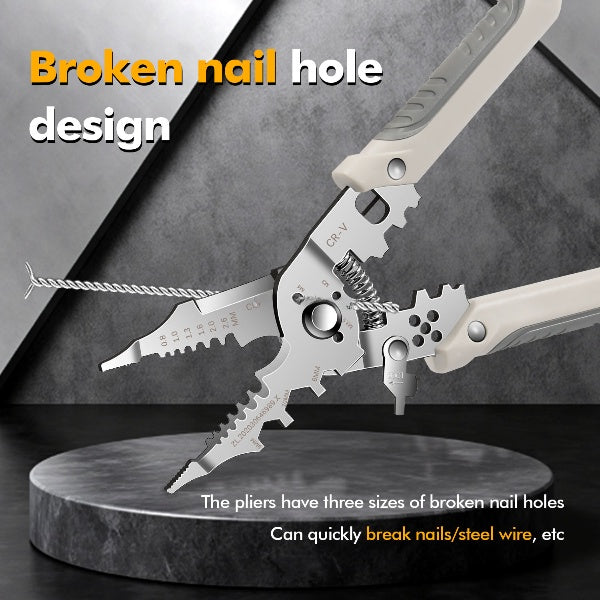 Wire Stripper Tool – 21-in-1 Industrial Pliers for Stripping, Cutting & Crimping with OEM Support
