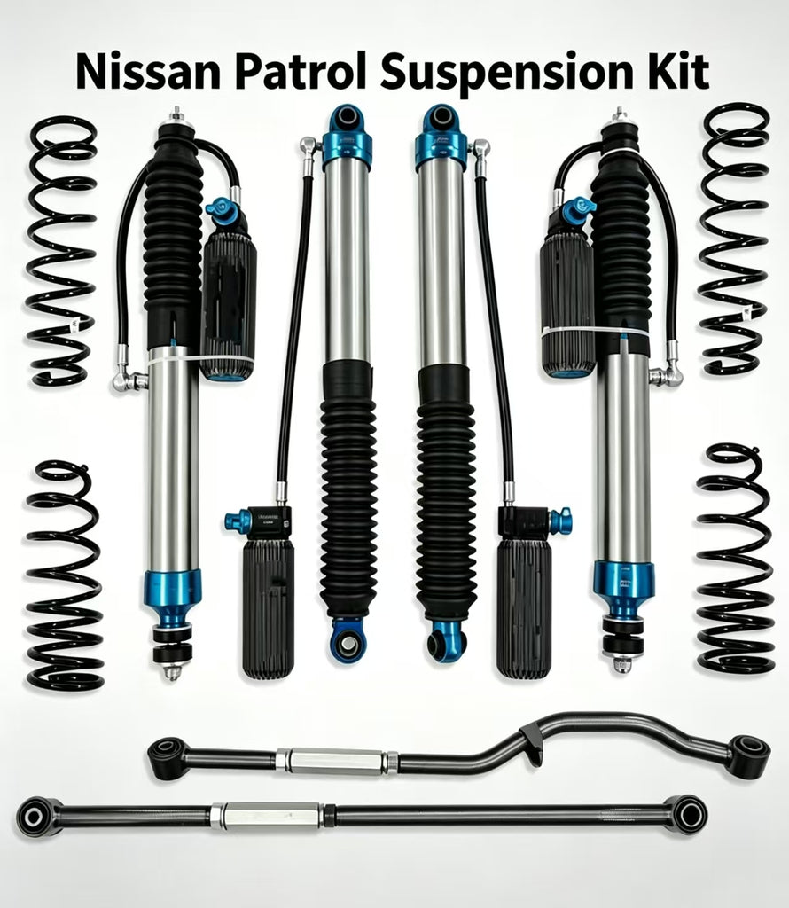 Hot Sale 2 Inch Nitrogen Gas 4WD Adjustable Lift Suspension Kit with Remote Reservoir for Hilux Ranger Jeep Offroad Vehi