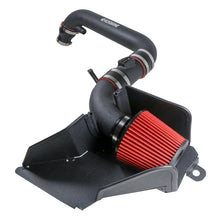 Load image into Gallery viewer, VW Golf GTI / R Mk6 / Jetta 2.0 TSI 3 inch Black Powder-Coated Aluminium Cold Air Intake