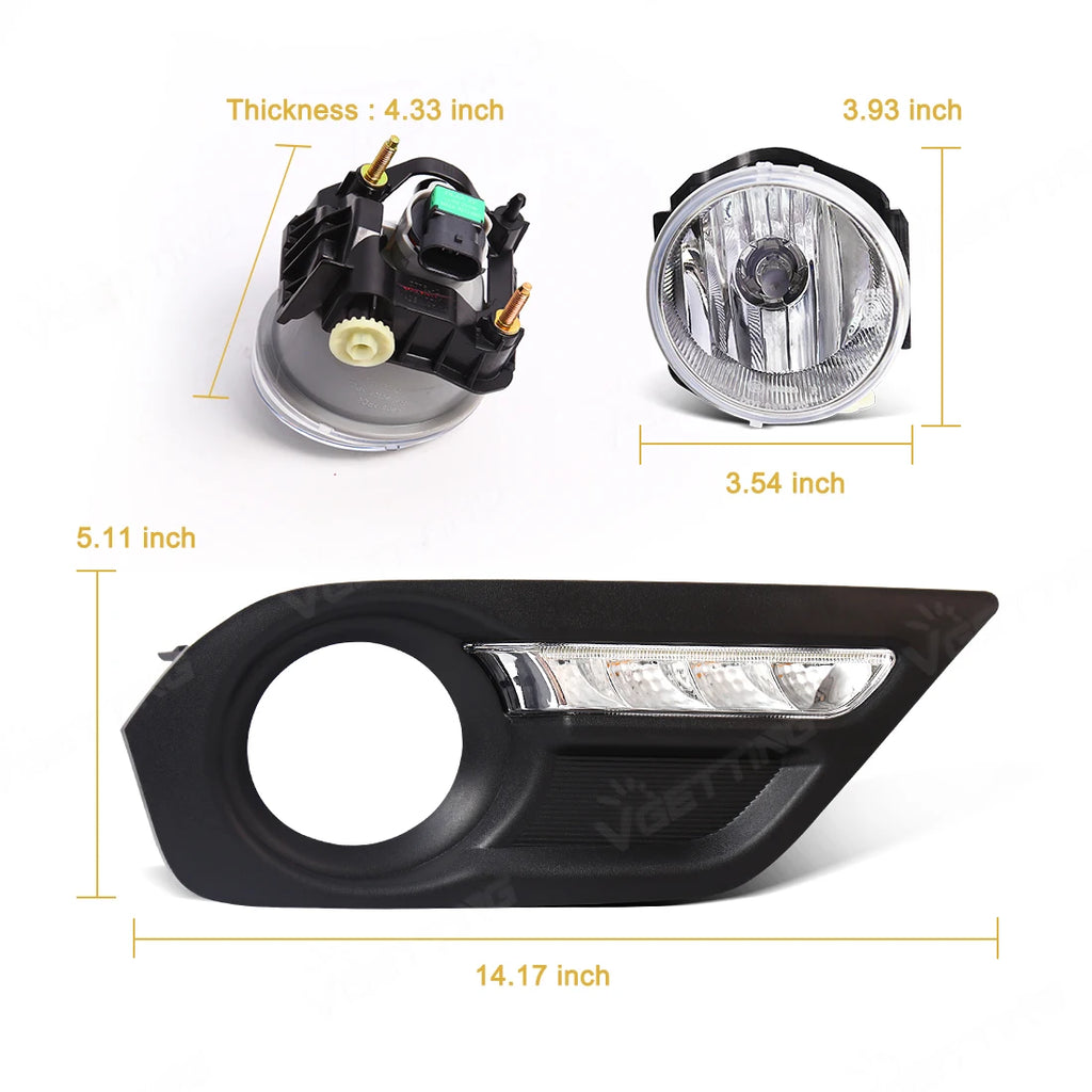 FOG-013 Isuzu MU-X Fog Light Kit