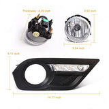 FOG-013 2013-2016 Isuzu MU-X LED DRL Fog Light Kit