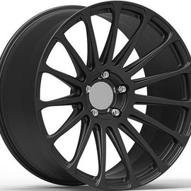 Universal Matte Black Forged Sports Alloy Wheel