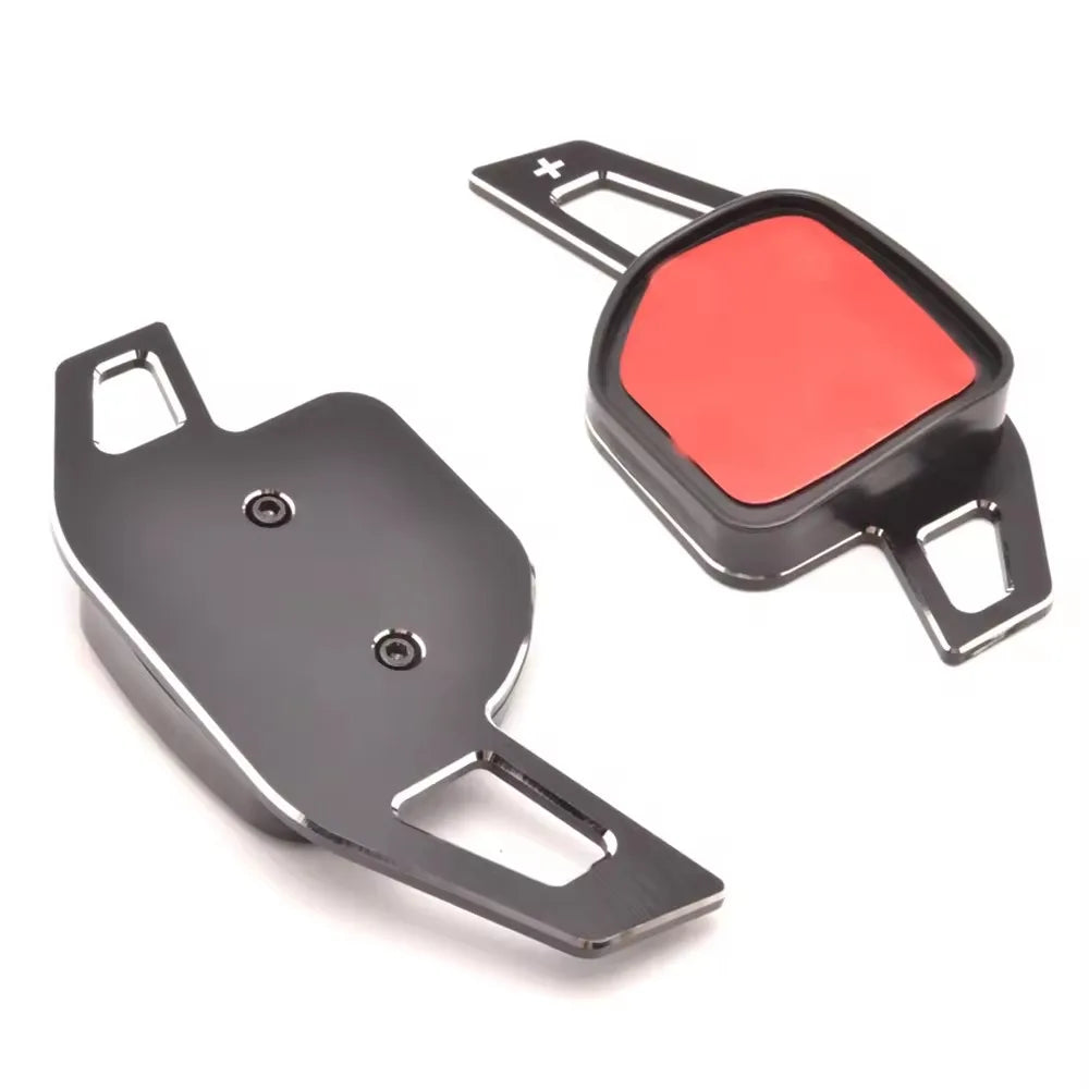 Audi A3 S3 RS3 A4 S4 RS4 A5 S5 RS5 A6 S6 RS6 A8 S8 Q5 Brushed Aluminium DSG Paddle Shift Extensions