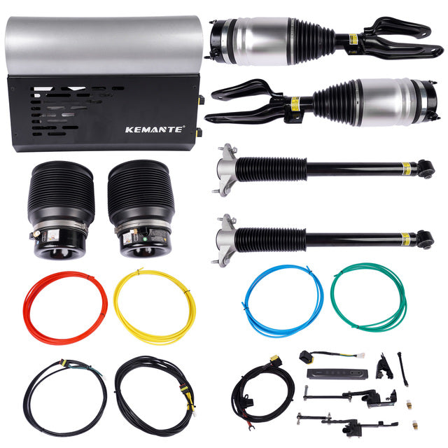 Glossy Full Air Suspension System Damping Shock Absorbers for Model 3 / Y