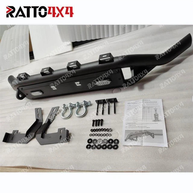 Nissan Navara Ratto Steel Front Bumper Universal Bull Bar