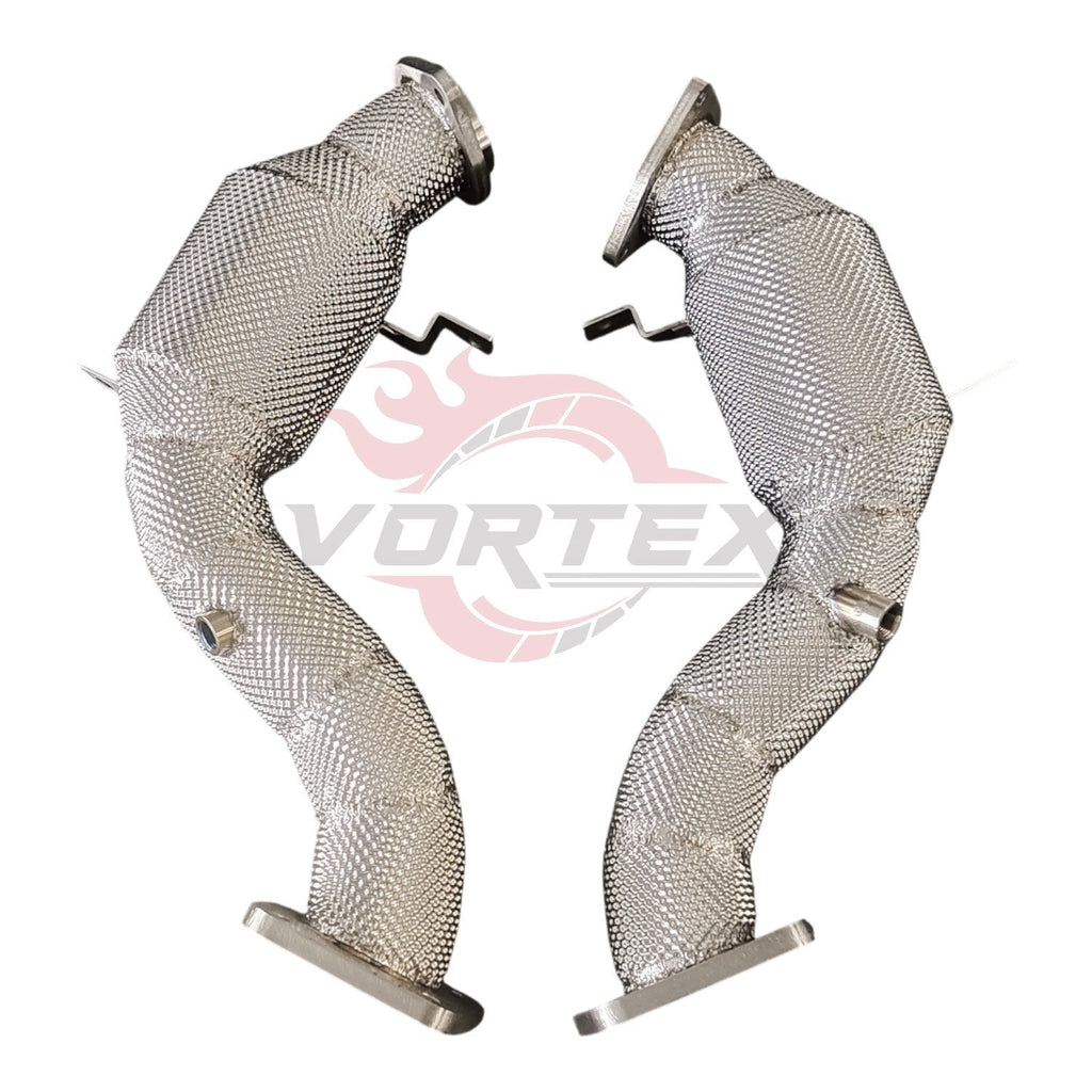 Vortex High Flow Catalytic Converter Downpipe Corvette C8 ZR1