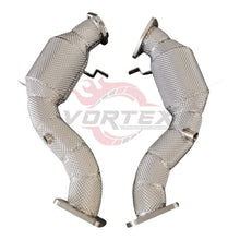 Load image into Gallery viewer, Vortex High Flow Catalytic Converter Downpipe Corvette C8 ZR1