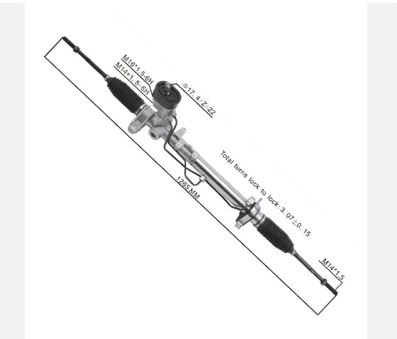 VW Golf IV / Bora / New Beetle / Audi A3 8L / Seat Leon Steering Rack 1J1422062D