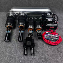Load image into Gallery viewer, 2010-2024 Universal Air Ride Shock Absorber /Air Suspension Full Kit with Controller Air Tank