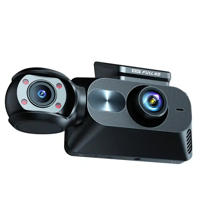 Universal 1080P 3.0 inch 3-Channel Dash Cam (Front, Rear + Cabin)