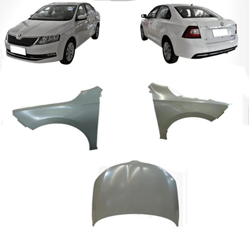 Skoda Rapid 2012–2023 Front Guard (Fender) / Bonnet 5JA821021D / 5JA821022D / 5JA823031B
