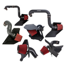 Load image into Gallery viewer, VW Golf Mk7 / Mk7.5 / Golf R / Audi A3 S3 3.5 inch Aluminium Cold Air Intake System - Black / Red