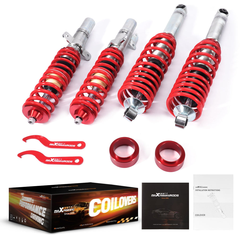 Factory Suspension Parts Front & Rear Coilover for Ford Fiesta III Typ GFJ Included XR2i Daily Use Shocks