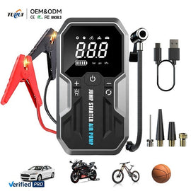 4000A Car Jump Starter 12V 24000mAh Lithium Booster Pack Portable