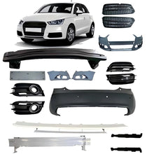Load image into Gallery viewer, Audi A1 8X 2014–2017 Front &amp; Rear Bumper Parts: Fog Lamp Cover, Grille, Spoiler, Reinforcement 8X0807065 8XA807065