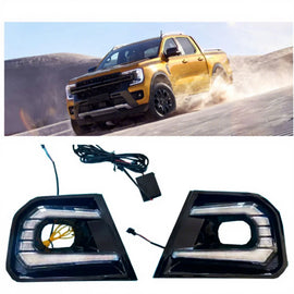 GZDL4WD 12V 36W 3000 Lm 5500K LED DRL for Ranger T9 2023+ Wildtrak