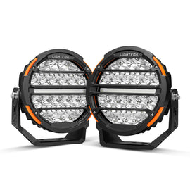 LIGHTFOX 1660M 4x4 offroad LED spotlight with built-in DRL 7/9 inch