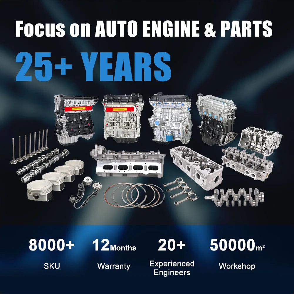 Gamma Turbo-Gdi 1.6L G4FJ Engine for Hyundai Veloster I30 IX35 Kona Elantra KIA Sportage Ceed