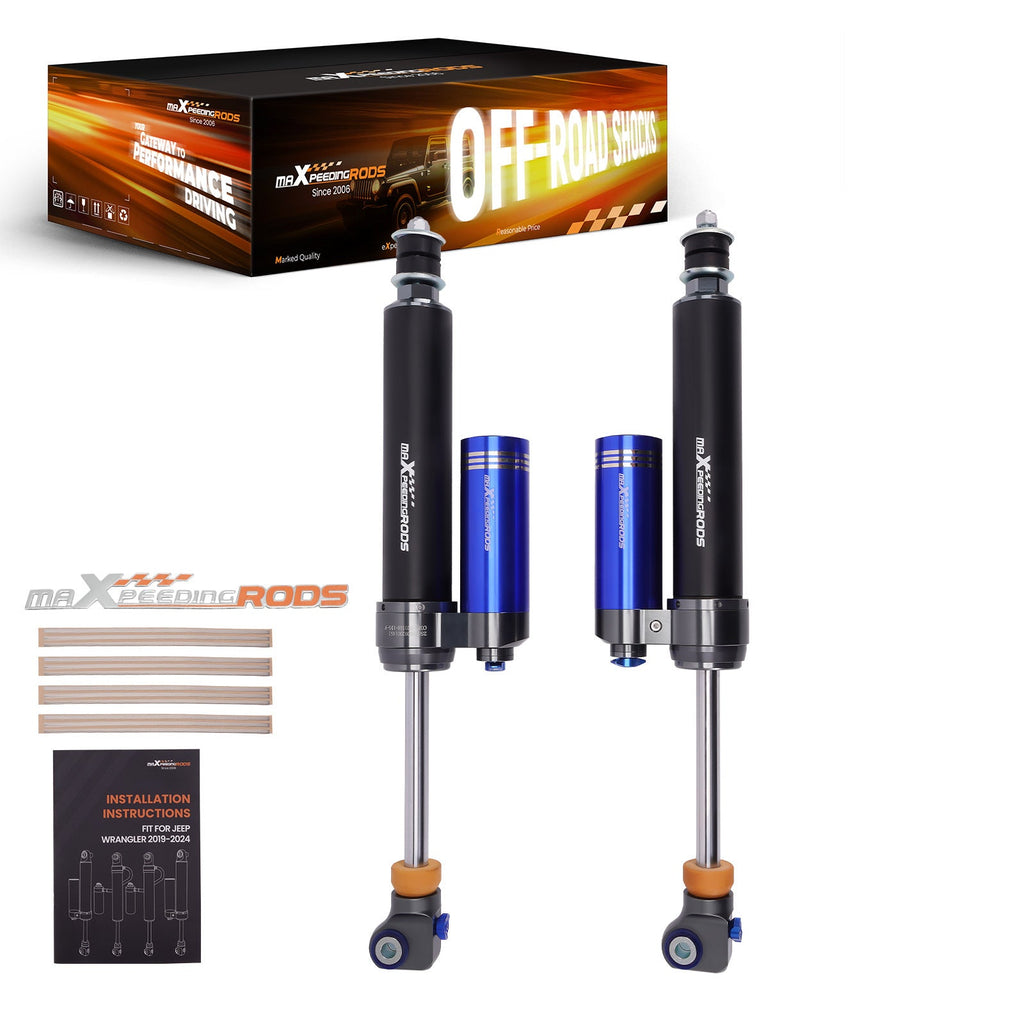 X3 Series Remote-Reservoir Rise 0-1.5 Inches FRONT Shocks for FORD F250 F350 F450 F550 Super Duty 2005-2016