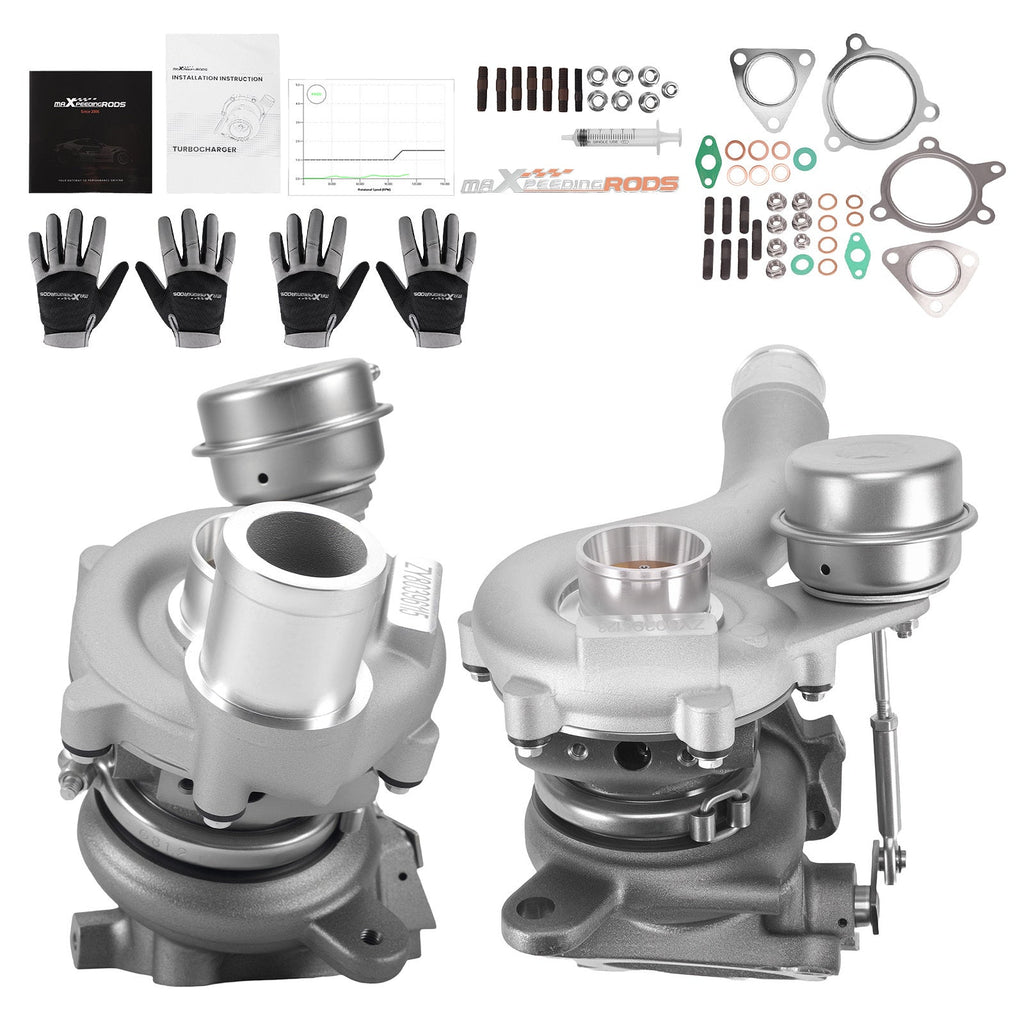 Billet Left +Right Pair MGT1549SL Turbo for Ford Explorer Flex Taurus for Lincoln MKS MKT 3.5 L 4-Door 2010-2019