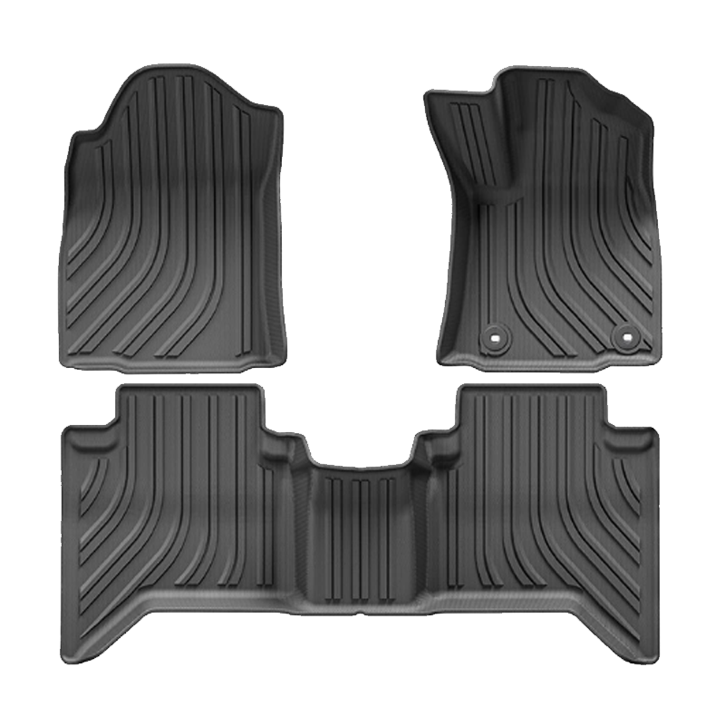 [HIL-FLOOR-007] 2015-2024 Toyota Hilux 3D TPE Floor Mats