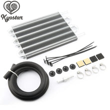 Load image into Gallery viewer, Universal 6 Row Aluminium Tube and Fin Transmission Oil Cooler 12.75 x 7.5 x 0.75 Inch - Silver