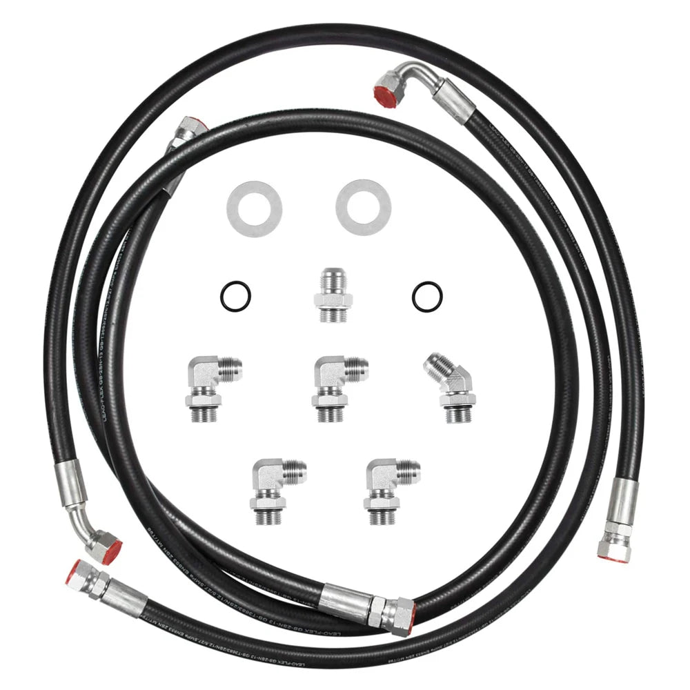 GM Chevrolet GMC Duramax 6.6 2006-2010 Upgraded Transmission Cooler Hose Lines - Direct Replacement
