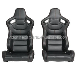 SEAT-042 Universal YLD High Quality Black Leather Bucket Seats Repair