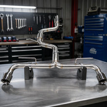 Load image into Gallery viewer, VW Golf GTI MK8 2022+ 2.0T MQB EVO Stainless Steel Valved Cat-Back Exhaust System