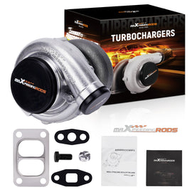 T70 Turbocharger Universal Turbo Charger Exhaust for All 2.0L-3.0L Engines T3 V-Band 500+HP T3 Flange