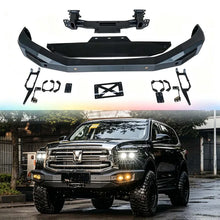 Load image into Gallery viewer, Pickup / multi-fitment Black Steel Front Bumper