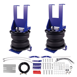 Heavy Duty Double Bellow Towing Air Bag Spring Suspension Leveling Kit Rear for GMC Sierra Classic Silverado