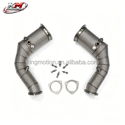 KM Stainless Steel Euro 6 Catalytic Downpipe for Lamborghini Urus