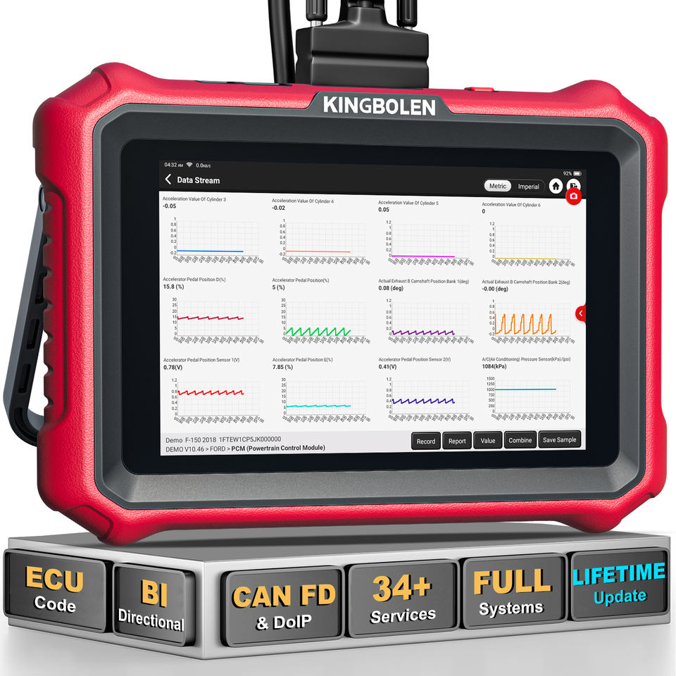 Kingbolen K8 Elite Full System Diagnostic Scanner