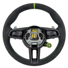 Custom full Alcantara steering wheel for Porsche 911 Cayenne Panamera 997 987