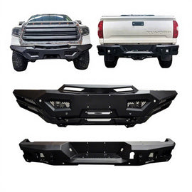 4x4 Steel Front Rear Off Road Bumper for Tundra 2011-2020 Offroad Bullbar