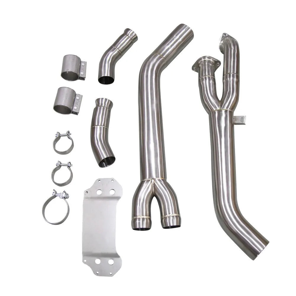 BMW M2 G87 Equal Length Resonated Stainless Steel Midpipe