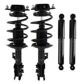 4pcs Front & Rear Struts Assembly with Spring Shock Absorber for Hyundai Elantra 2011 - 2016 GLS Limited Sedan