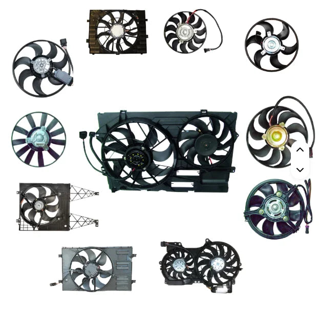 VW Golf V VI Jetta Passat B6 Audi A3 8P Radiator Cooling Fan Motor 1K0959455DT