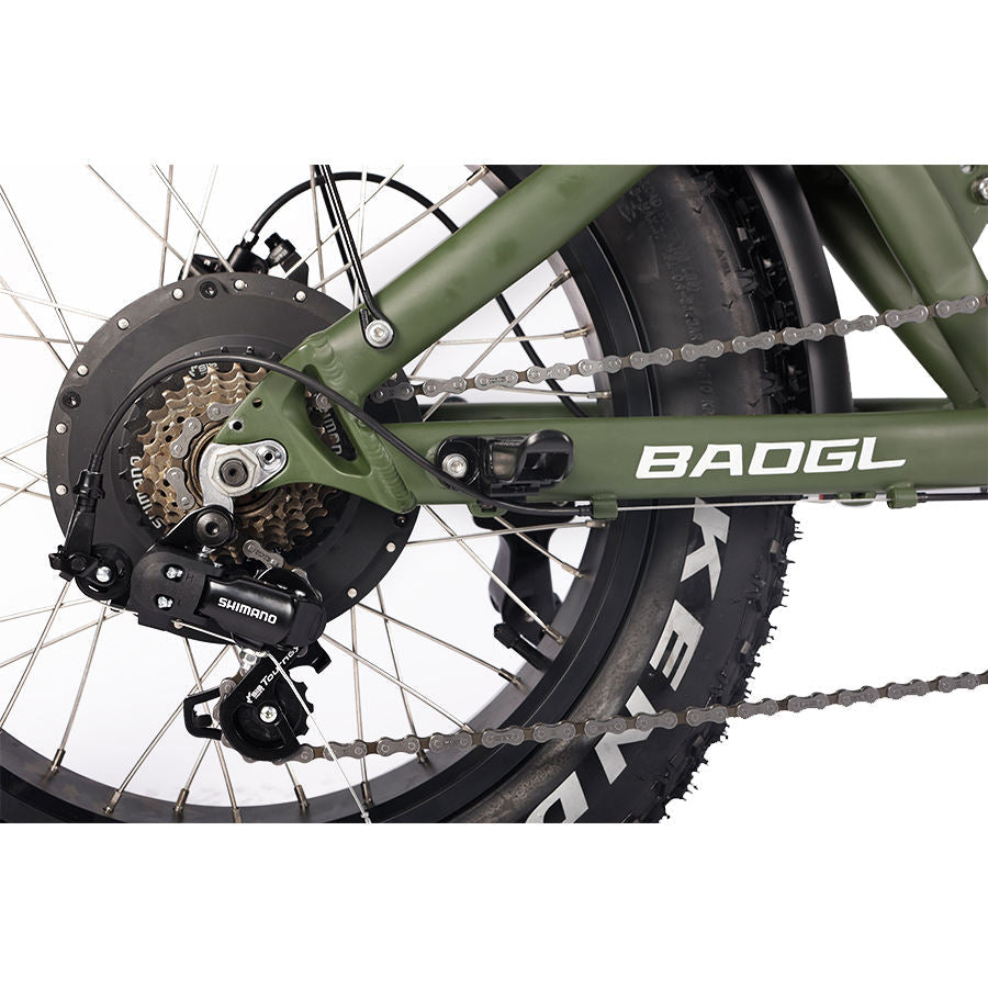 Fat Tyre Electric Bike High Face 20" Electric Mountain Bike | 48V eBike