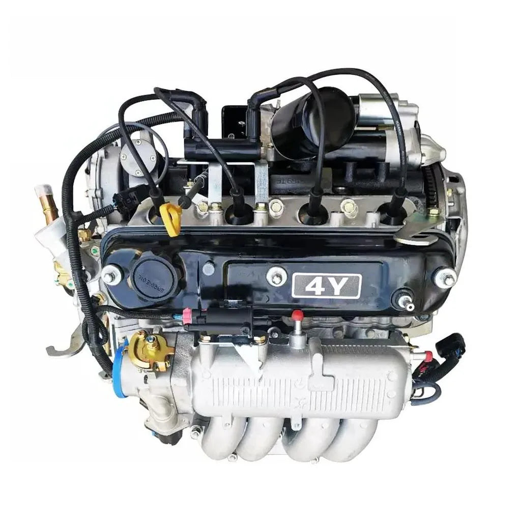 Factory Supply 4Y EFI 4Y-E Carburetor Long Block Engine Assembly for Daihatsu Delta Truck Van Crown Hiace Hilux Forklift