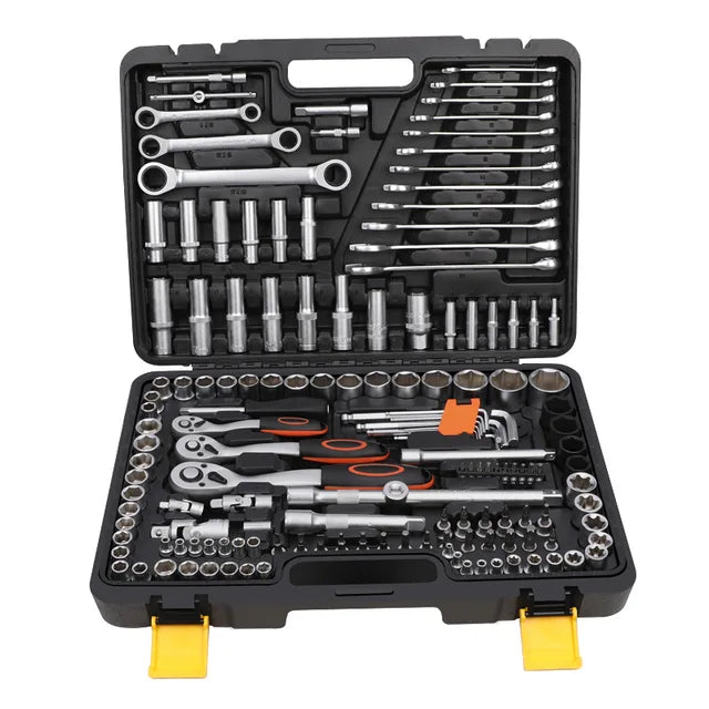 150-Piece Multifunction Professional Auto Repair Socket Wrench Set