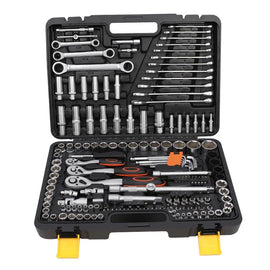 150-Piece Multifunction Professional Auto Repair Socket Wrench Set