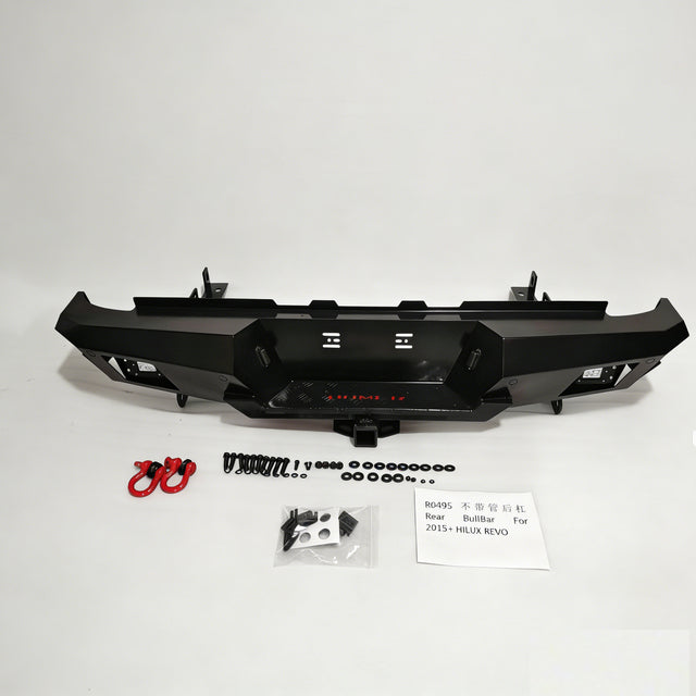 Toyota Hilux Revo Heavy Duty Iron Rear Bumper