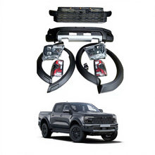 Load image into Gallery viewer, Car Exterior Accessories Body Kits for Ranger T9 XL/ XLS Upgrade to Raptor Grille Front Bumper Fender Flare Headlight Ta